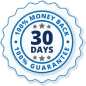 30 days money back guarantee seal